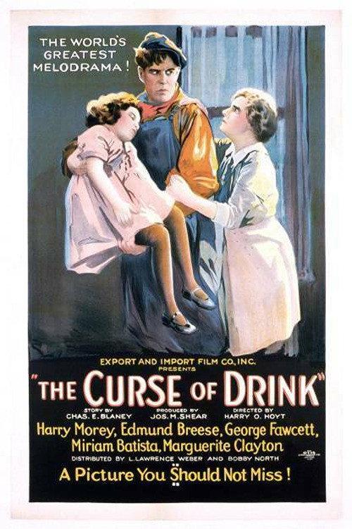 The Curse of Drink 1922 official movie poster