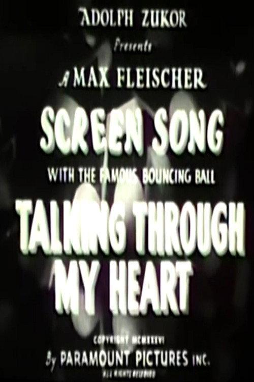 Talking Through My Heart 1936 official movie poster