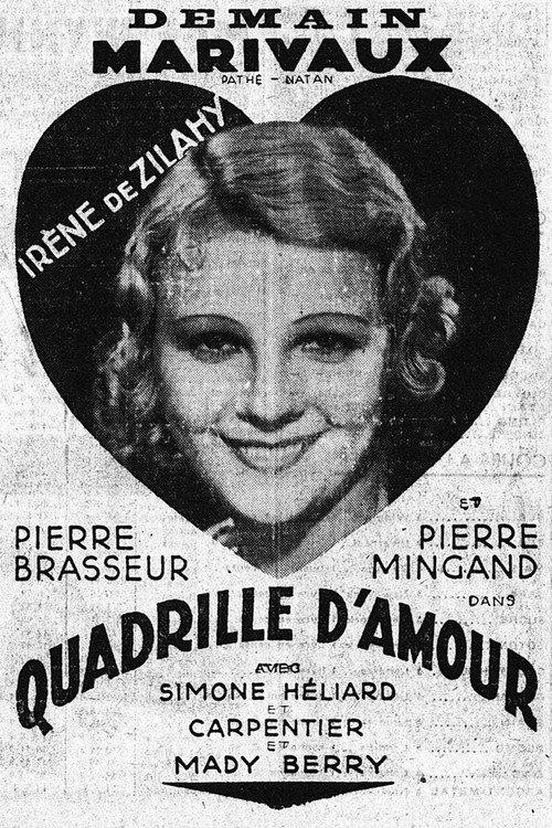 Quadrille d'amour 1935 official movie poster