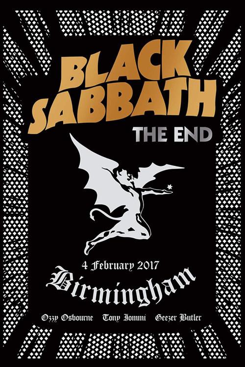 Black Sabbath: The End - Live In Birmingham 2017 official movie poster