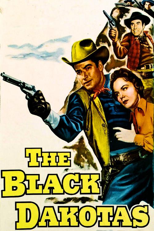 The Black Dakotas 1954 official movie poster