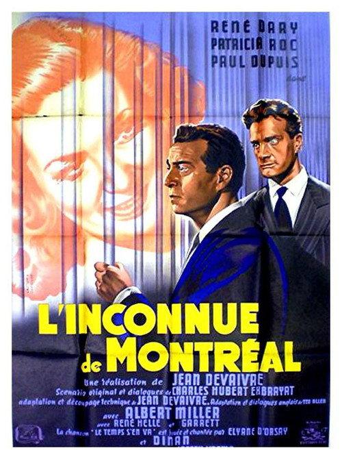 Fugitive from Montreal 1950 official movie poster