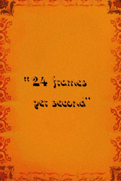 24 Frames per Second 1977 official movie poster