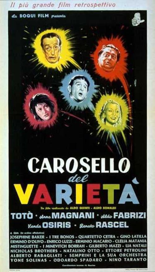 Variety carousel 1955 official movie poster
