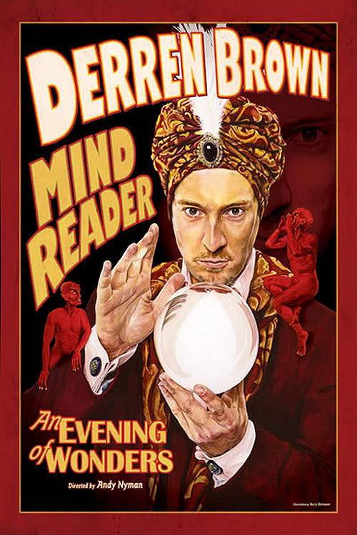 Derren Brown: An Evening of Wonders 2009 official movie poster