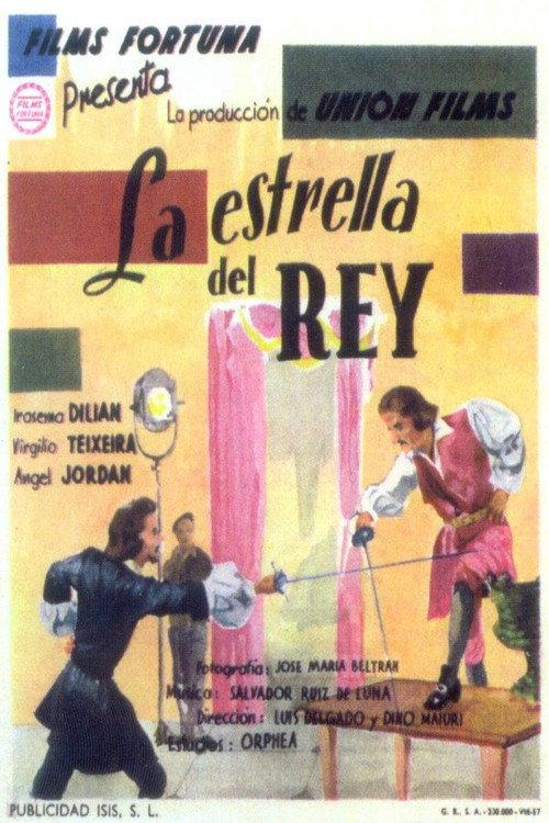 La estrella del rey 1957 official movie poster