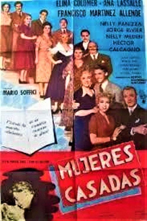 Mujeres casadas 1954 official movie poster