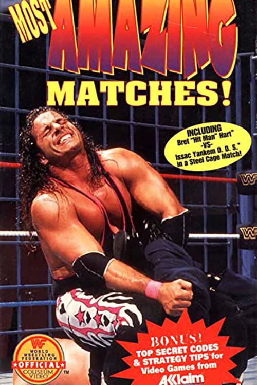 WWE Most Amazing Matches! 1996 official movie poster
