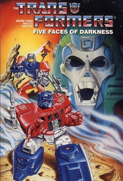 Transformers: Five Faces of Darkness 1986 official movie poster