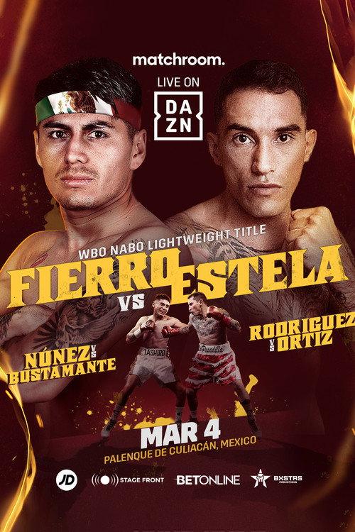 Angel Fierro vs. Eduardo Estela 2023 official movie poster