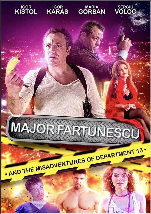 Major Fartunescu and the Misadventures of Department 13 2022 official movie poster