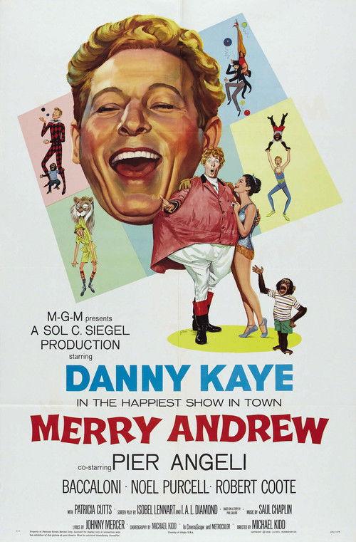 Merry Andrew 1958 official movie poster