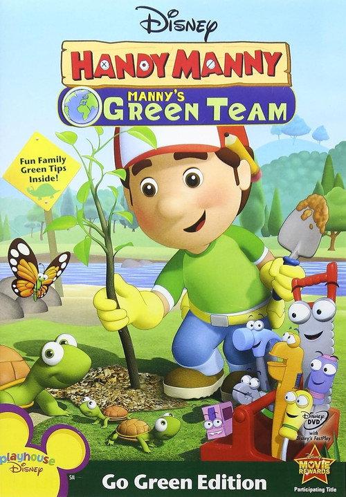 Handy Manny: Manny's Green Team 2009 official movie poster