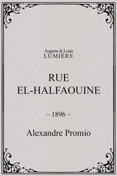 Rue El-Halfaouine 1896 official movie poster