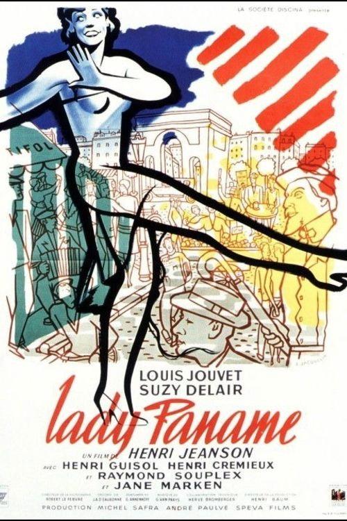 Lady Paname 1950 official movie poster