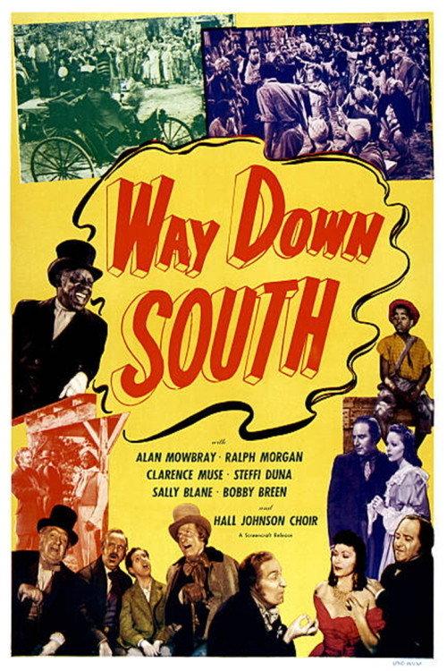 Way Down South 1939 official movie poster