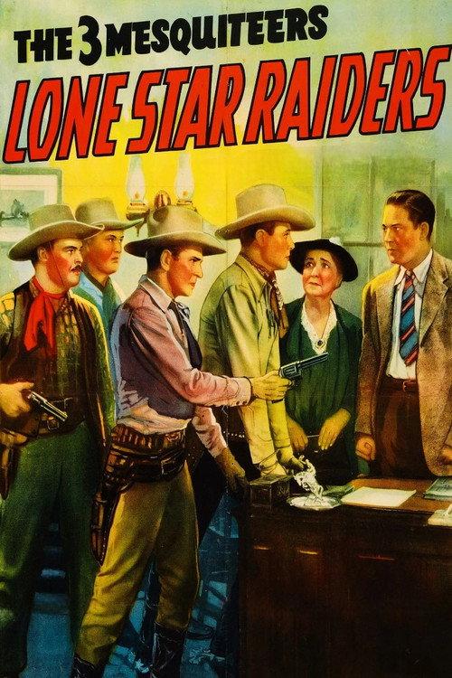 Lone Star Raiders 1940 official movie poster