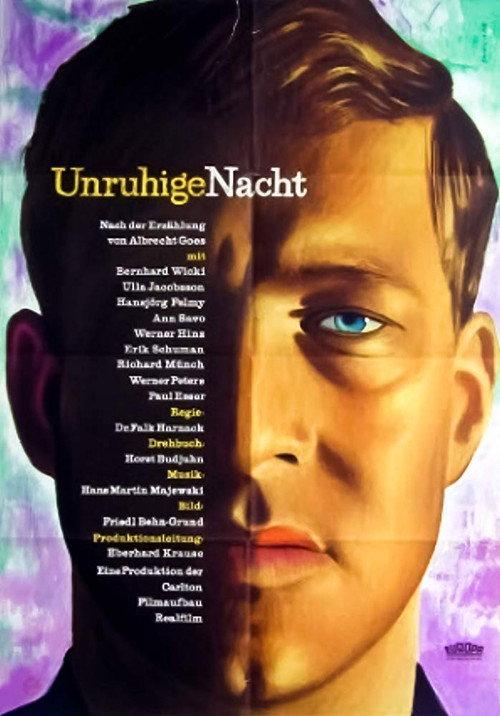 The Restless Night 1958 official movie poster