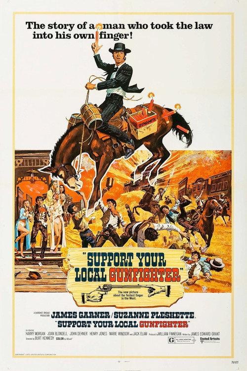 Support Your Local Gunfighter 1971 official movie poster