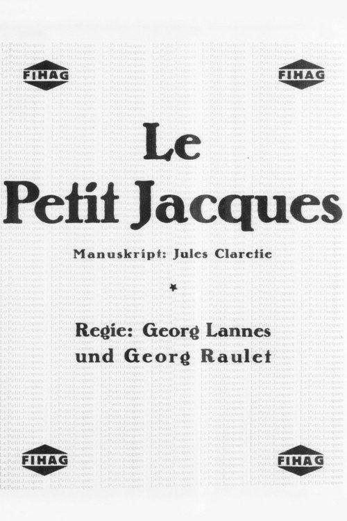 Le petit Jacques 1924 official movie poster