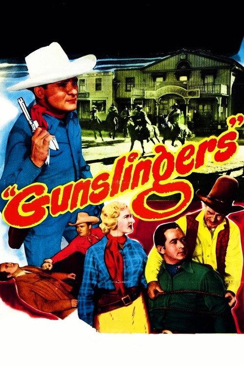 Gunslingers 1950 official movie poster