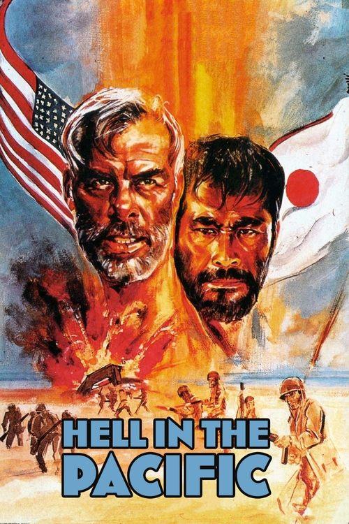 Hell in the Pacific 1968 official movie poster