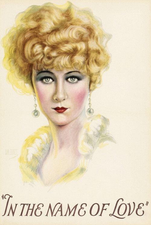 In the Name of Love 1925 official movie poster