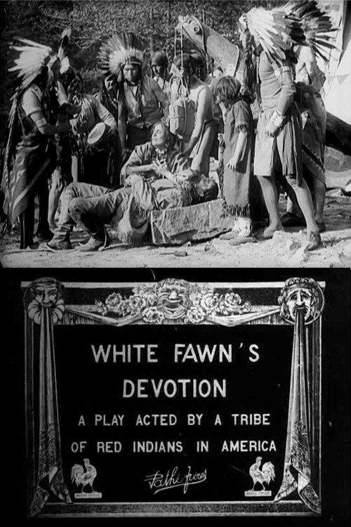 White Fawn's Devotion: A Play Acted by a Tribe of Red Indians in America 1910 official movie poster