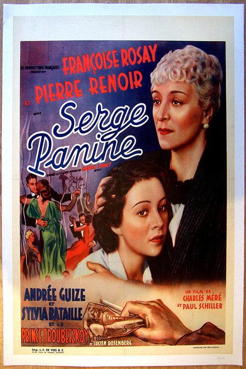 Serge Panine 1939 official movie poster