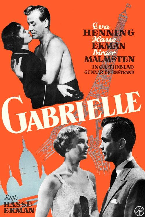 Gabrielle 1954 official movie poster