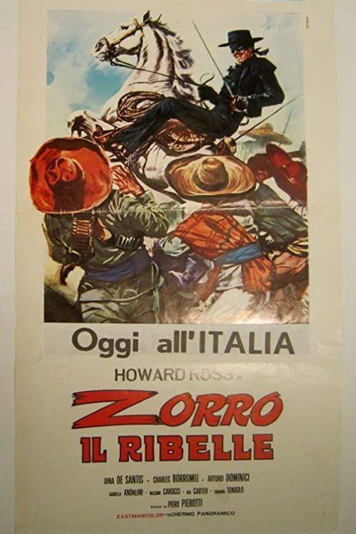 Zorro il ribelle 1966 official movie poster