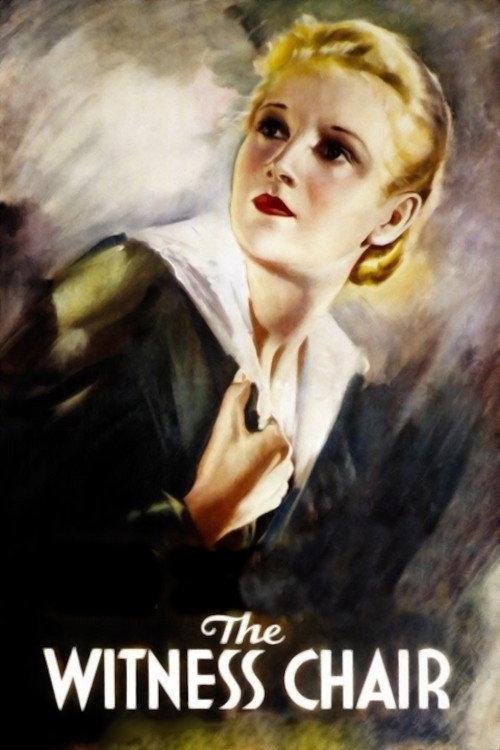 The Witness Chair 1936 official movie poster