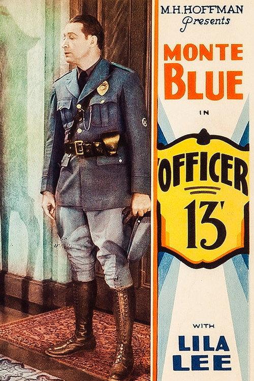 Officer Thirteen 1932 official movie poster