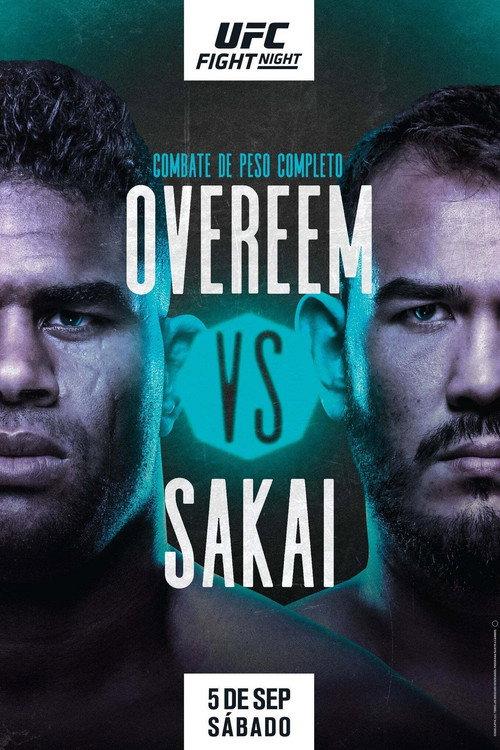 UFC Fight Night 176: Overeem vs. Sakai 2020 official movie poster