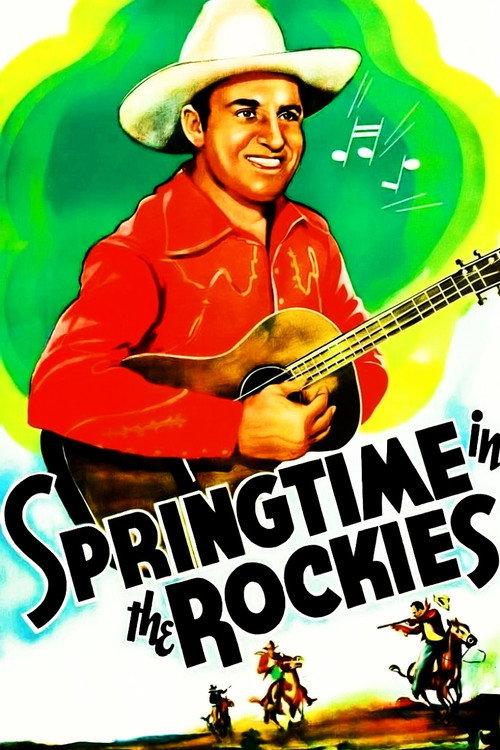 Springtime in the Rockies 1937 official movie poster