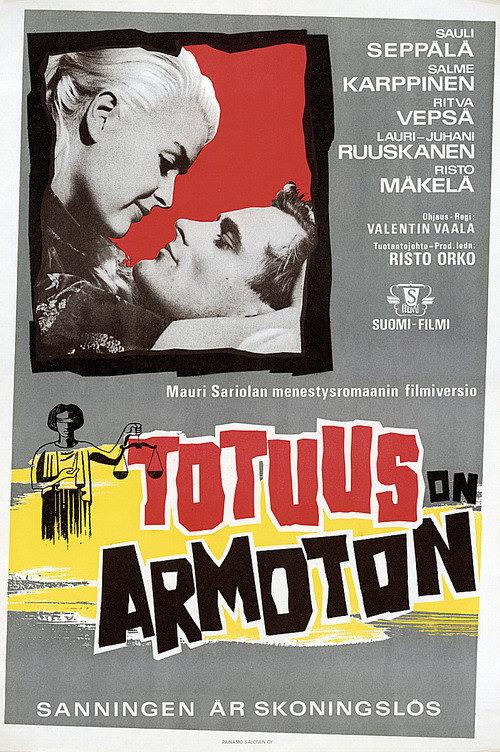 Totuus on armoton 1963 official movie poster