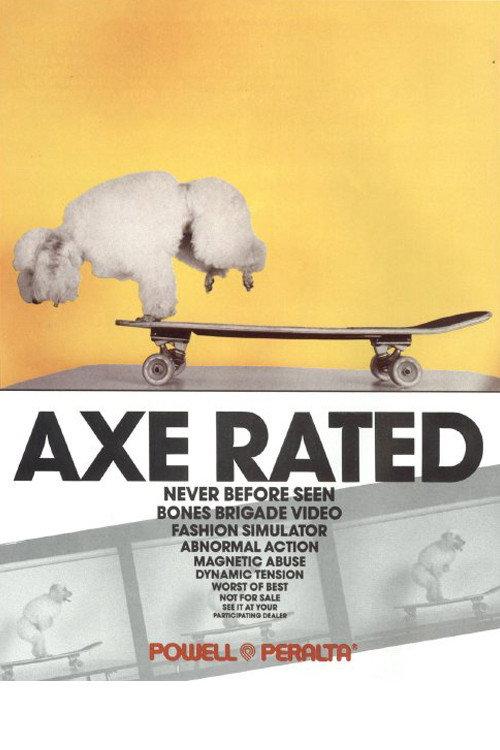 Axe Rated 1988 official movie poster