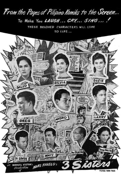 3 Sisters 1954 official movie poster