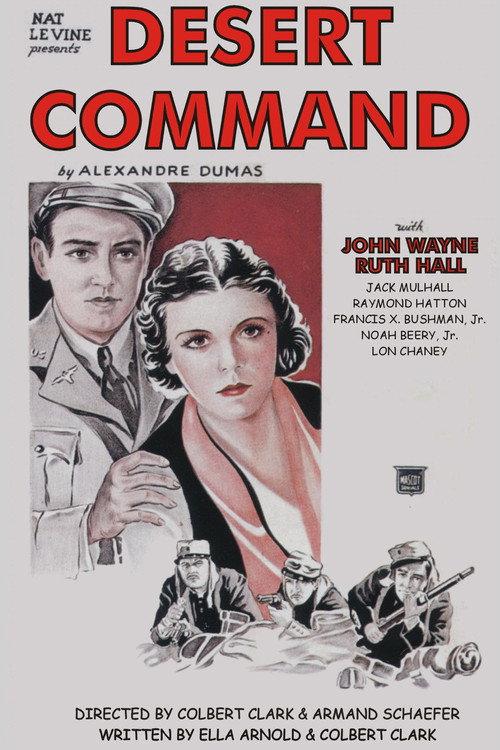 Desert Command 1946 official movie poster