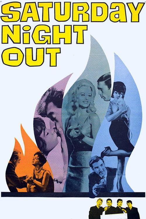 Saturday Night Out 1964 official movie poster