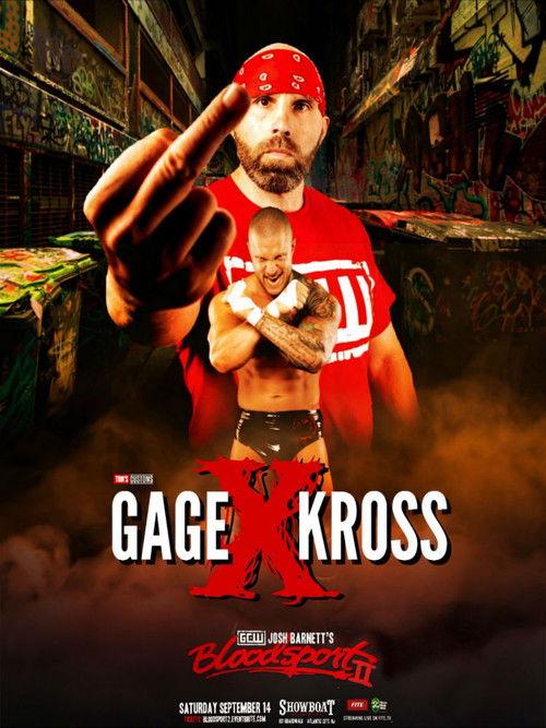 GCW Josh Barnett's Bloodsport II 2019 official movie poster