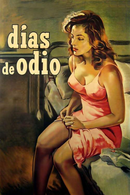 Days of Hate 1954 official movie poster
