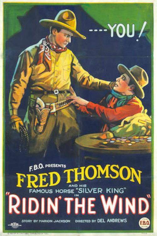 Ridin' the Wind 1925 official movie poster