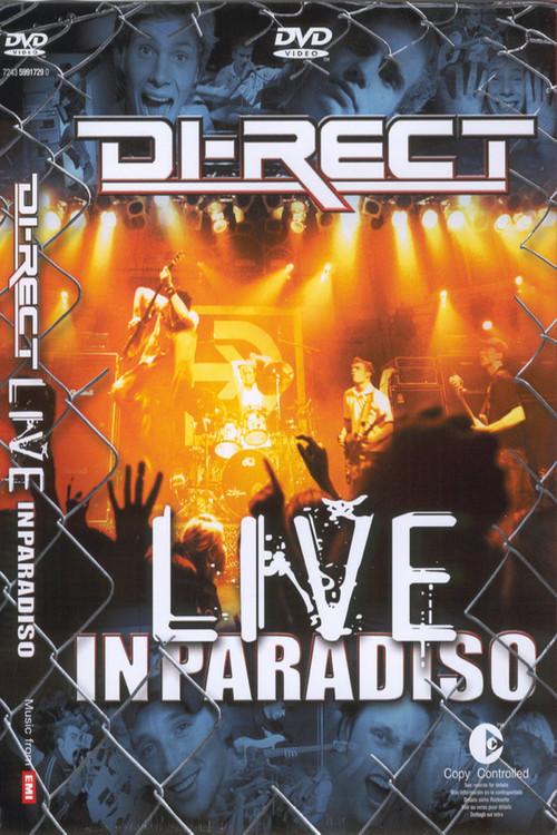 Di-Rect ‎– Live In Paradiso 2003 official movie poster