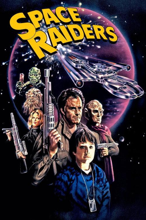 Space Raiders 1983 official movie poster