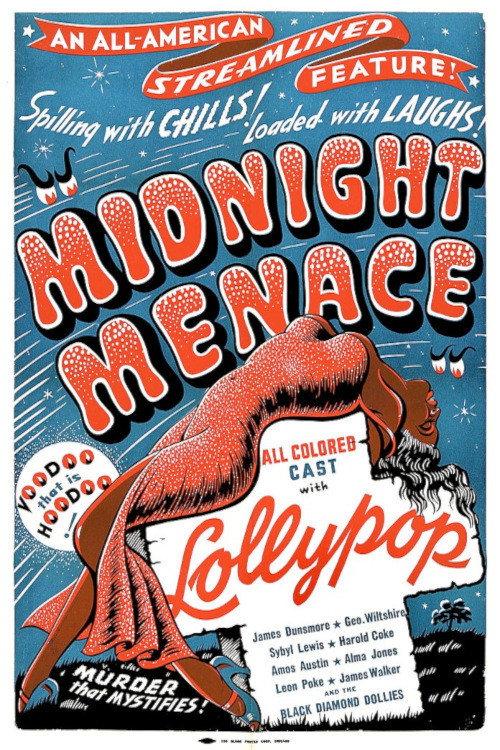 Midnight Menace 1946 official movie poster