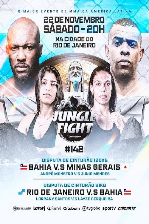 Jungle Fight 142 2025 official movie poster