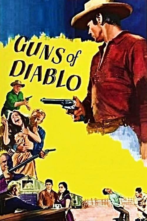 Guns of Diablo 1964 official movie poster