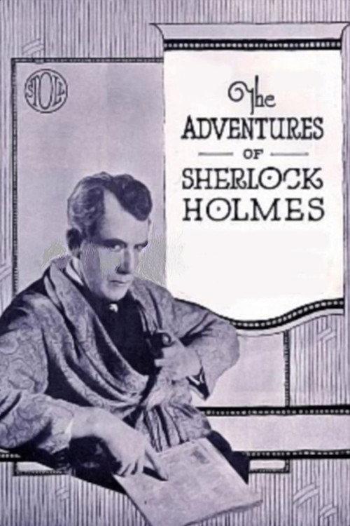 The Adventures of Sherlock Holmes 1921 official movie poster