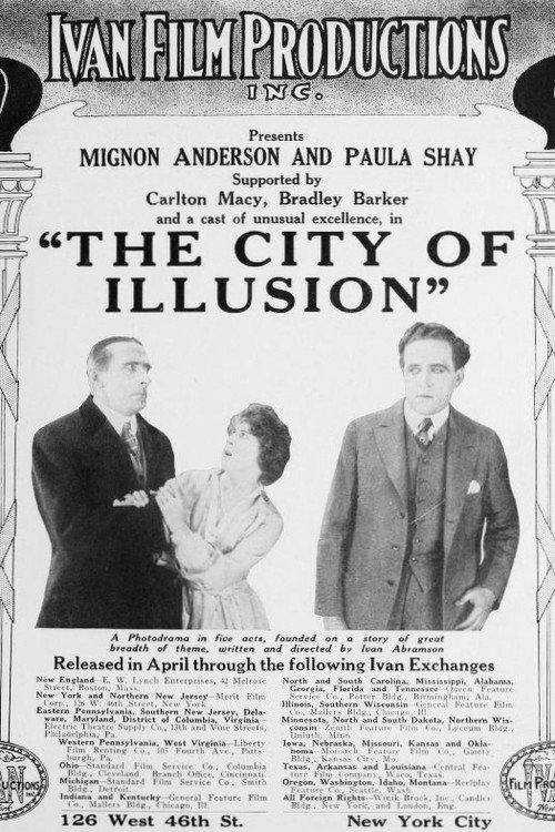 The City of Illusion 1916 official movie poster